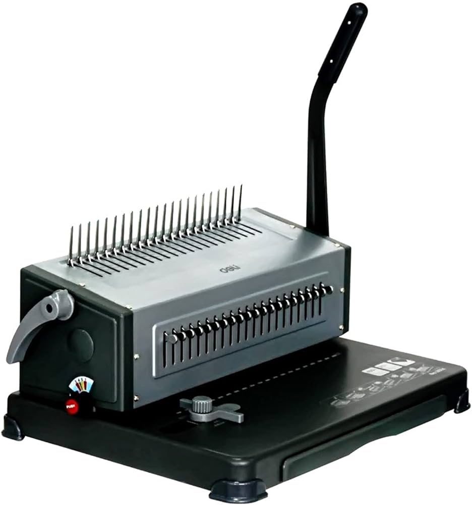 آلة تخريم الكتب،